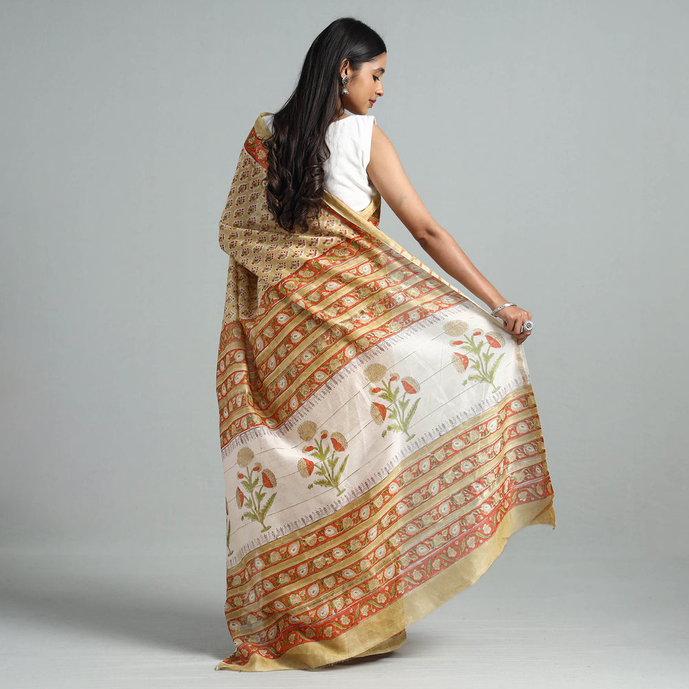 Sanganeri Print Saree