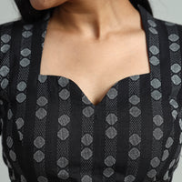 Jacquard Stitched Blouse