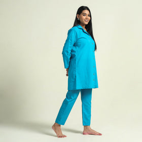  Plain Dyed Cotton Co-Ord Set 