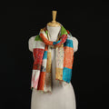 Bengal Kantha Handwork Patchwork Reversible Silk Stole 40