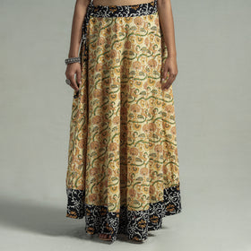  Sanganeri Block Printed Cotton Long Skirt 