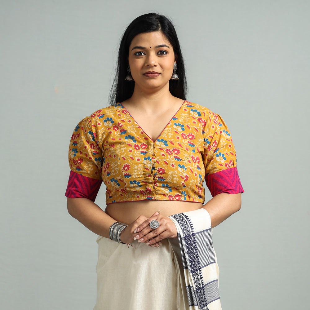 Kalamkari Stitched Blouse