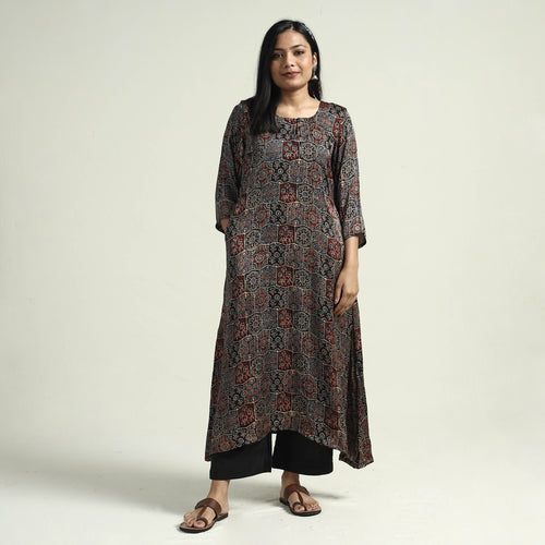 Ajrakh Kurta with Palazzo Set