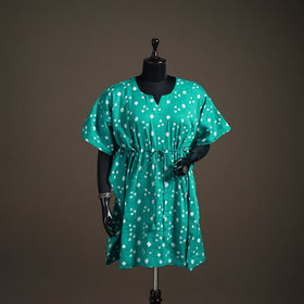 Bandhani Tie-Dye Cotton Kaftan (Medium) 99