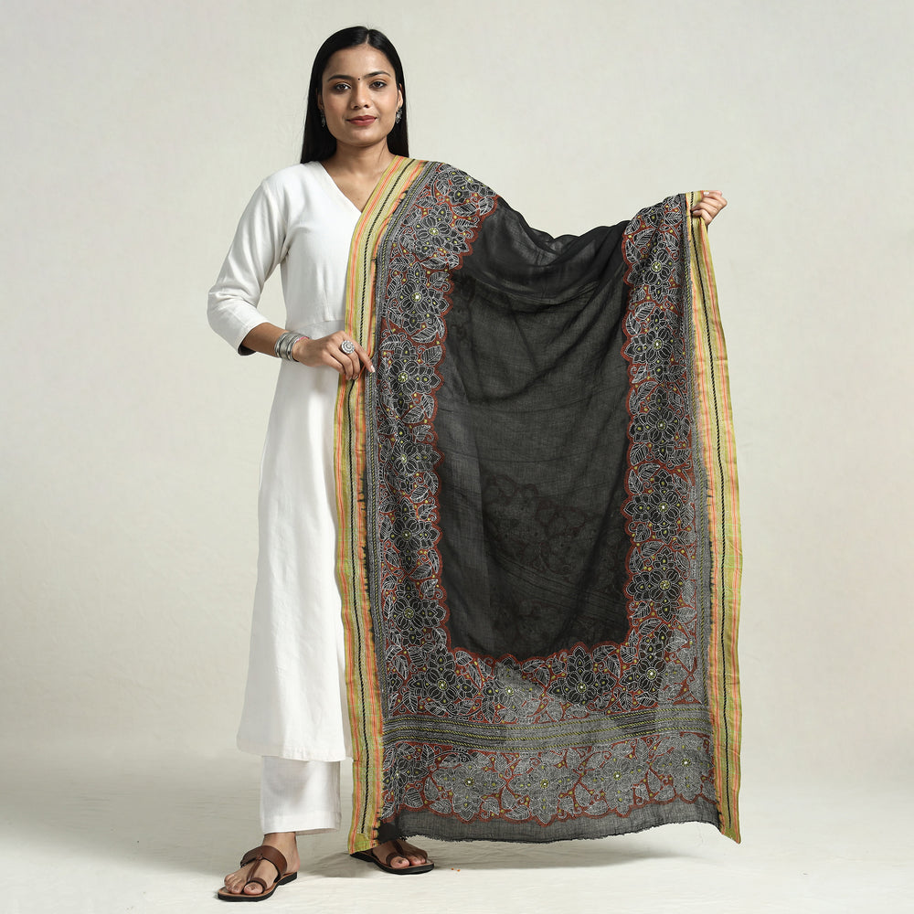 kantha embroidery dupatta