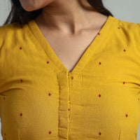 Jacquard Stitched Blouse