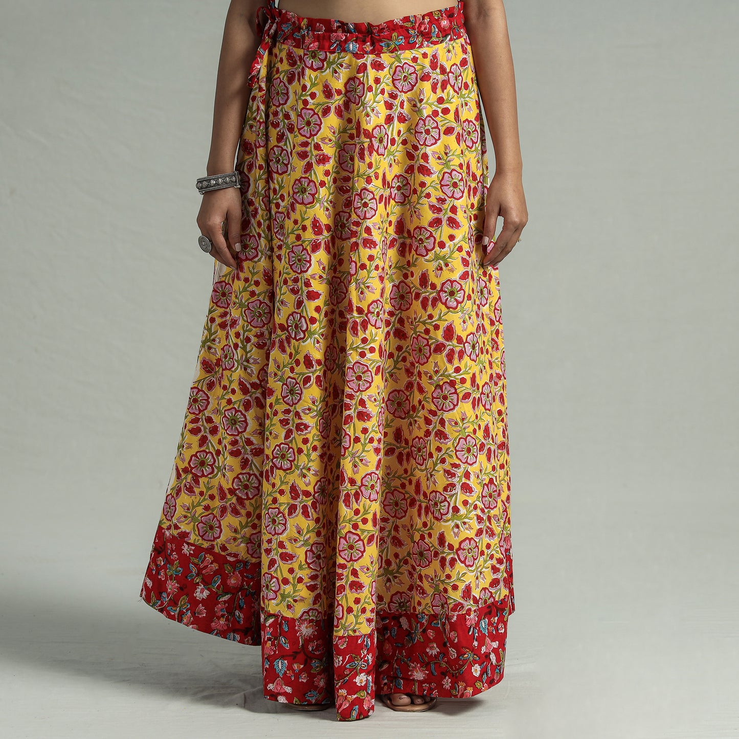 sanganeri cotton skirt 