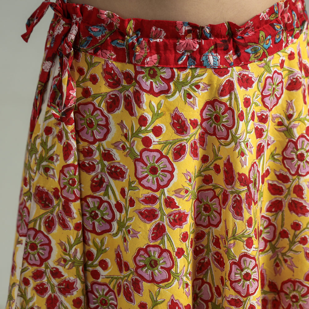 sanganeri cotton skirt 