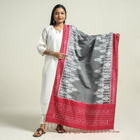 ikat silk dupatta