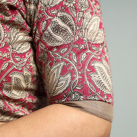 Buy Kalamkari Printed Cotton Stitched Blouse 