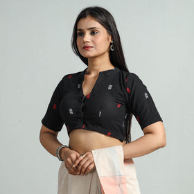Buy Jacquard Weave Cotton Stitched Blouse 