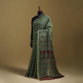Bagh Hand Block Print Natural Dyed Kota Doria Cotton Saree 30
