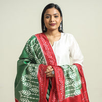 ikat silk dupatta