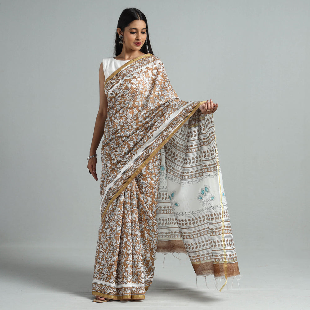 Sanganeri Print Saree