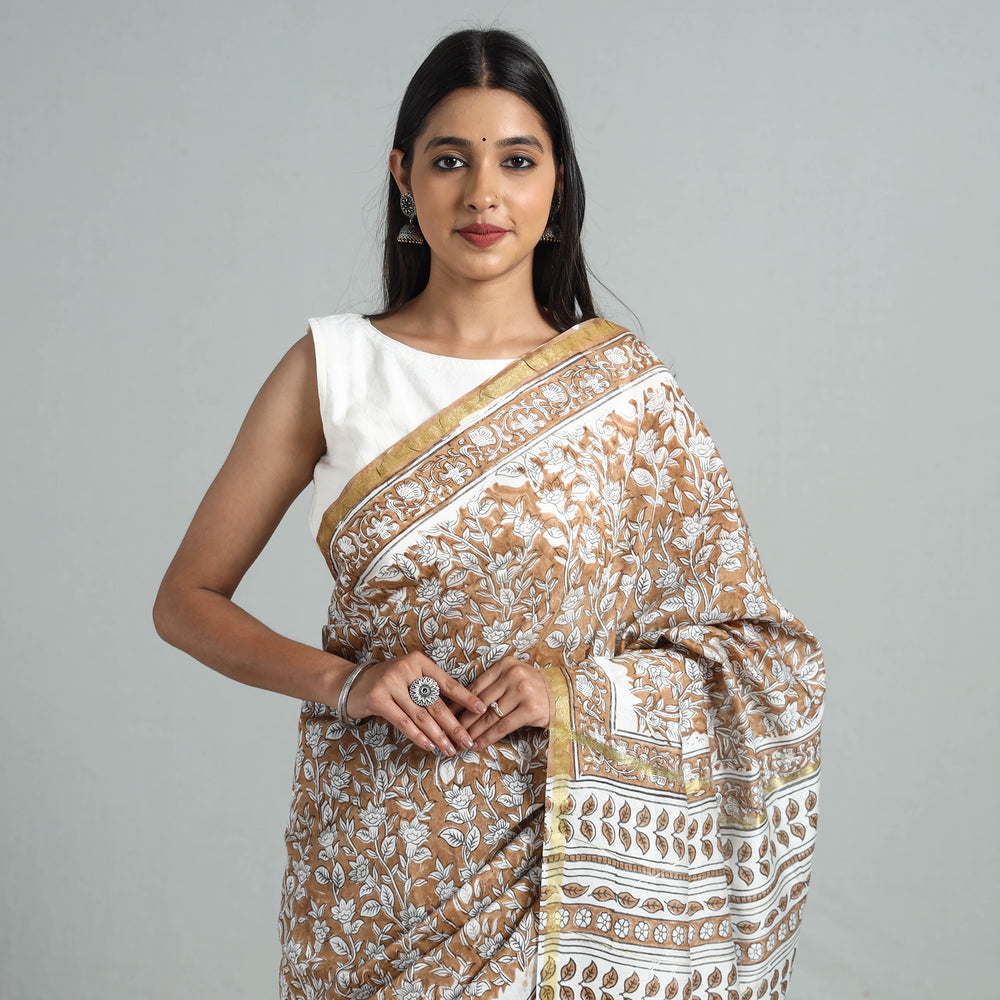 Sanganeri Print Saree