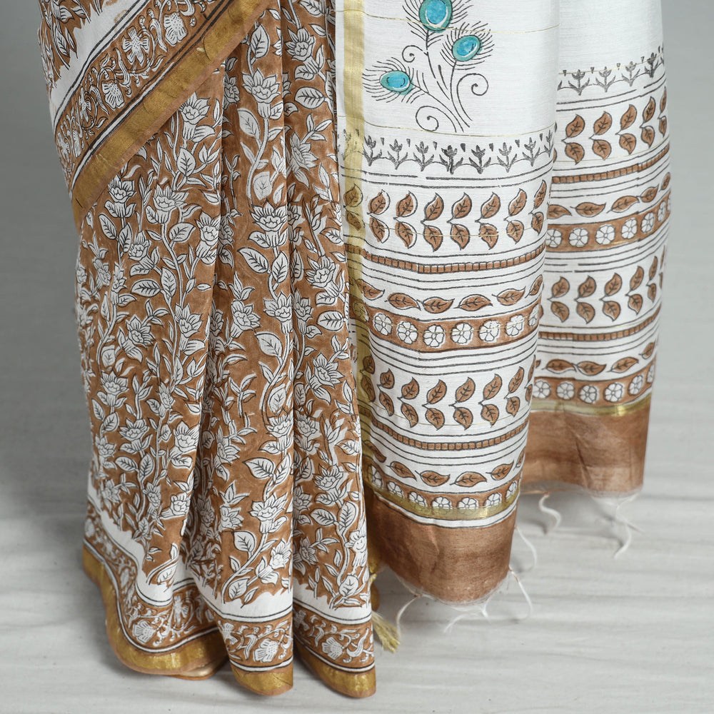 Sanganeri Print Saree