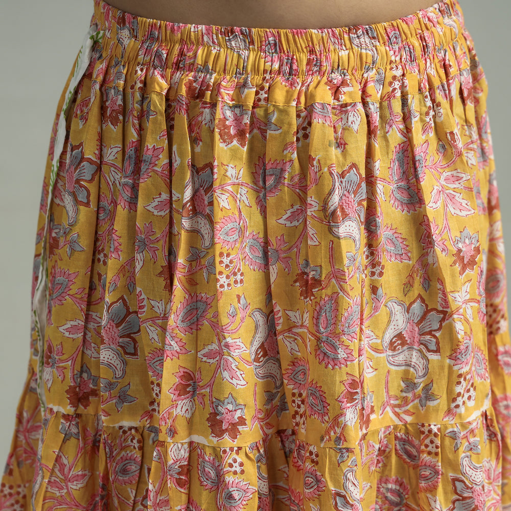 sanganeri long skirt 