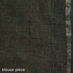 Bagh Hand Block Print Natural Dyed Kota Doria Cotton Saree 32