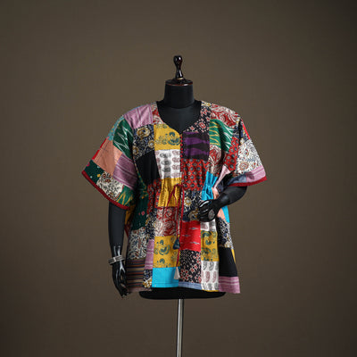 Patchwork Cotton Short Kaftan 107