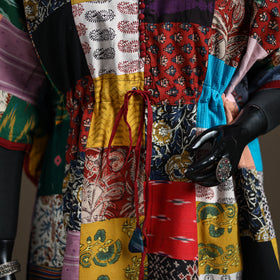 Patchwork Cotton Short Kaftan 107