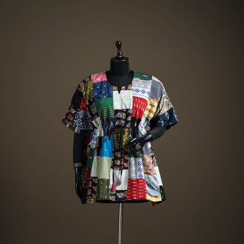 Patchwork Cotton Short Kaftan 108