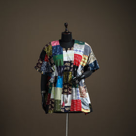 Patchwork Cotton Short Kaftan 108