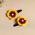 Butterfly Hair Clips for Women – Crochet Set