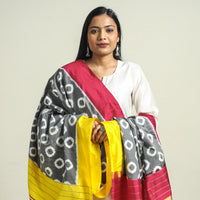 ikat silk dupatta