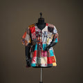Patchwork Cotton Short Kaftan 111