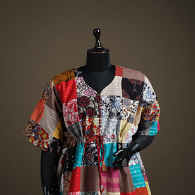 Patchwork Cotton Short Kaftan 111