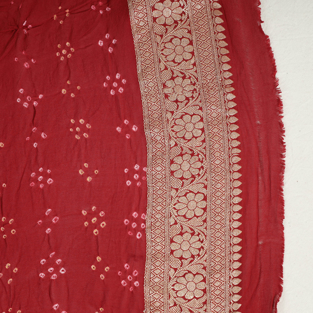 bandhani saree