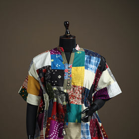 Patchwork Cotton Short Kaftan 112