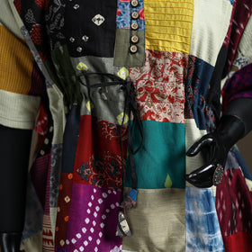 Patchwork Cotton Short Kaftan 112