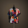 Patchwork Cotton Short Kaftan 113