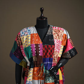 Patchwork Cotton Short Kaftan 113