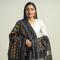 ikat silk dupatta