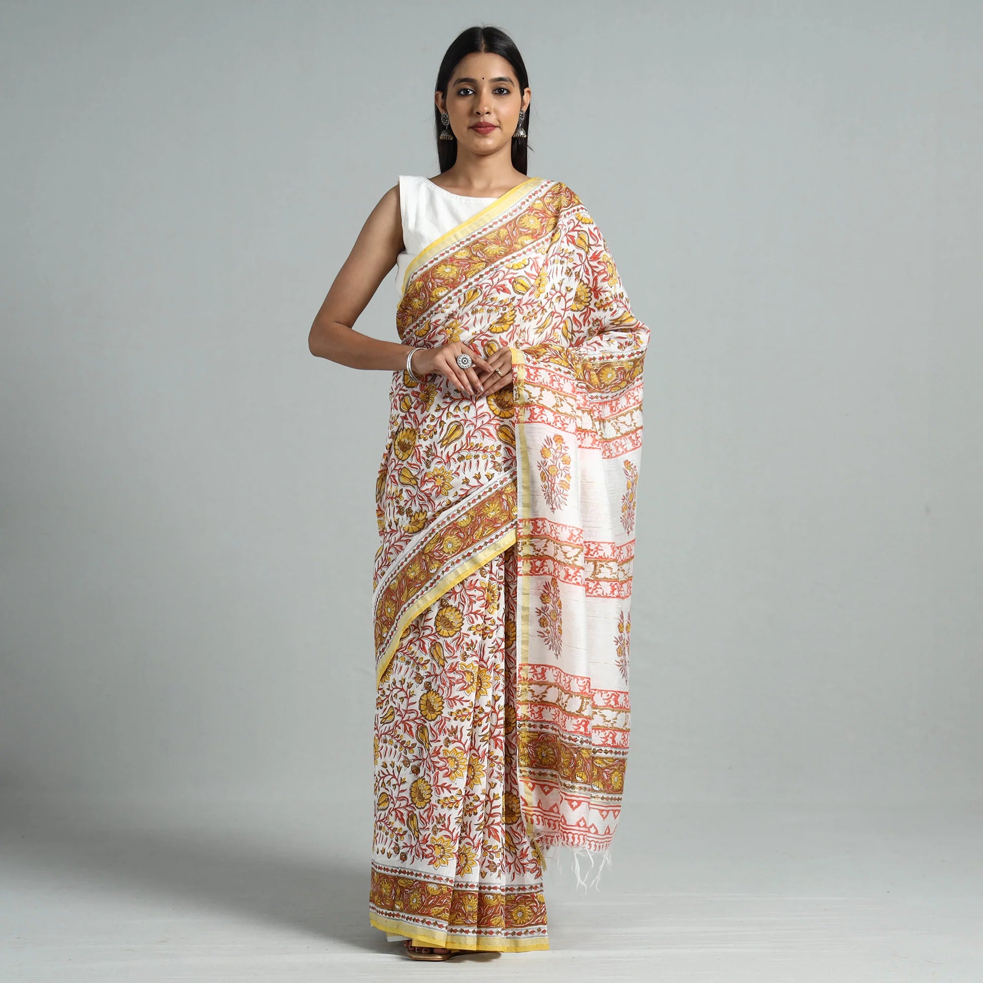 Sanganeri Saree