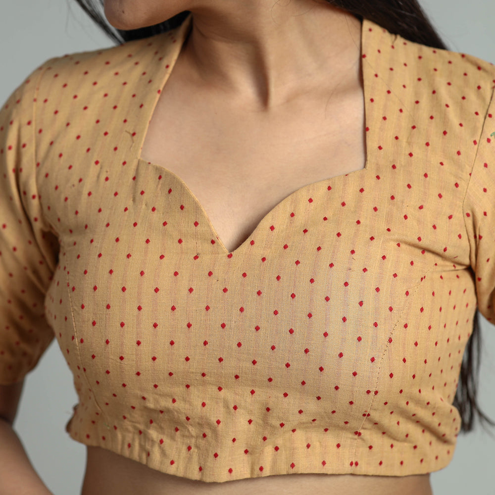 Jacquard Stitched Blouse