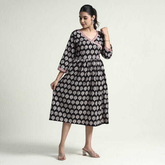 bagh print cotton dress