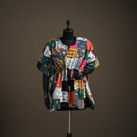 Patchwork Cotton Short Kaftan 115
