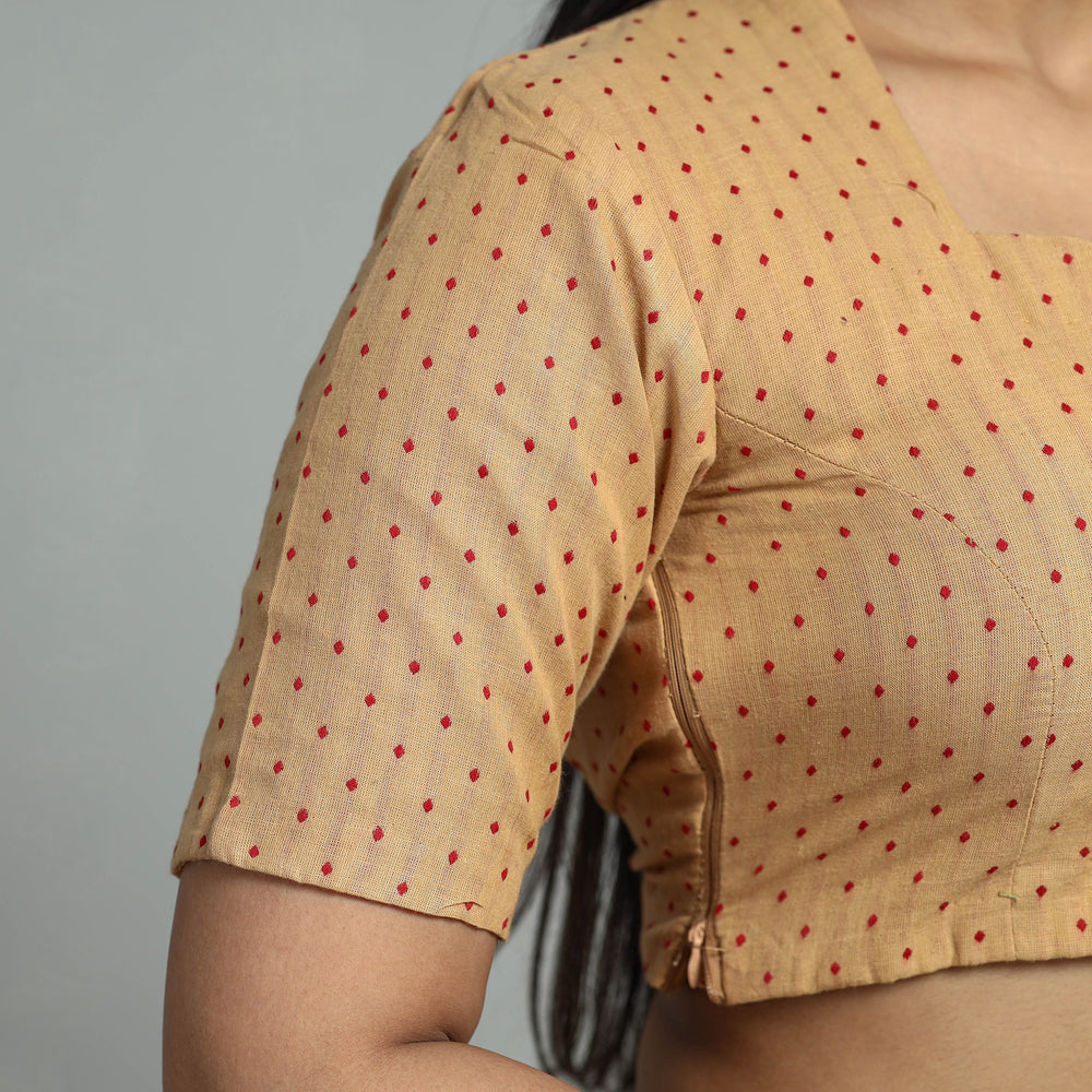 Jacquard Stitched Blouse