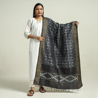 ikat silk dupatta