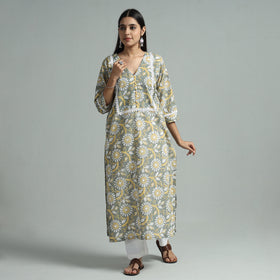 Sanganeri Block Printed Kurta