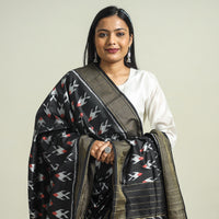 ikat silk dupatta