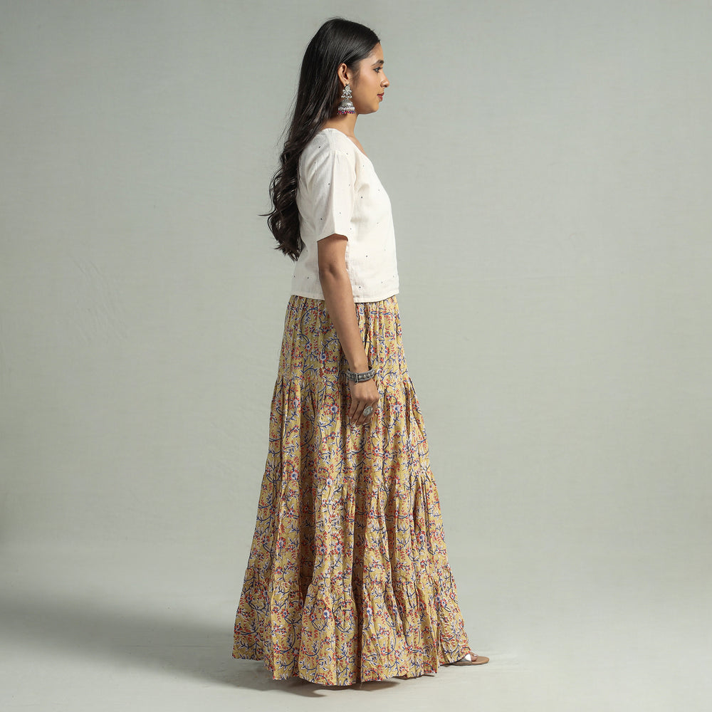 sanganeri long skirt 