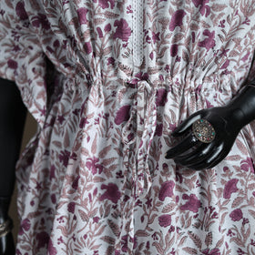 Sanganeri Hand Block Print Cotton Short Kaftan 120