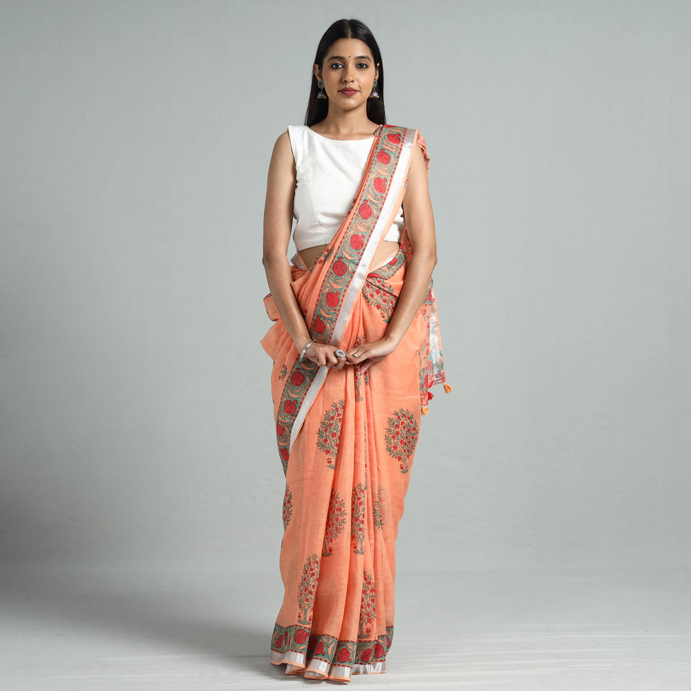 sanganeri print saree