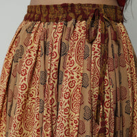 Multicolor - Bagh Print Skirt with 24 Kali Patchwork 03