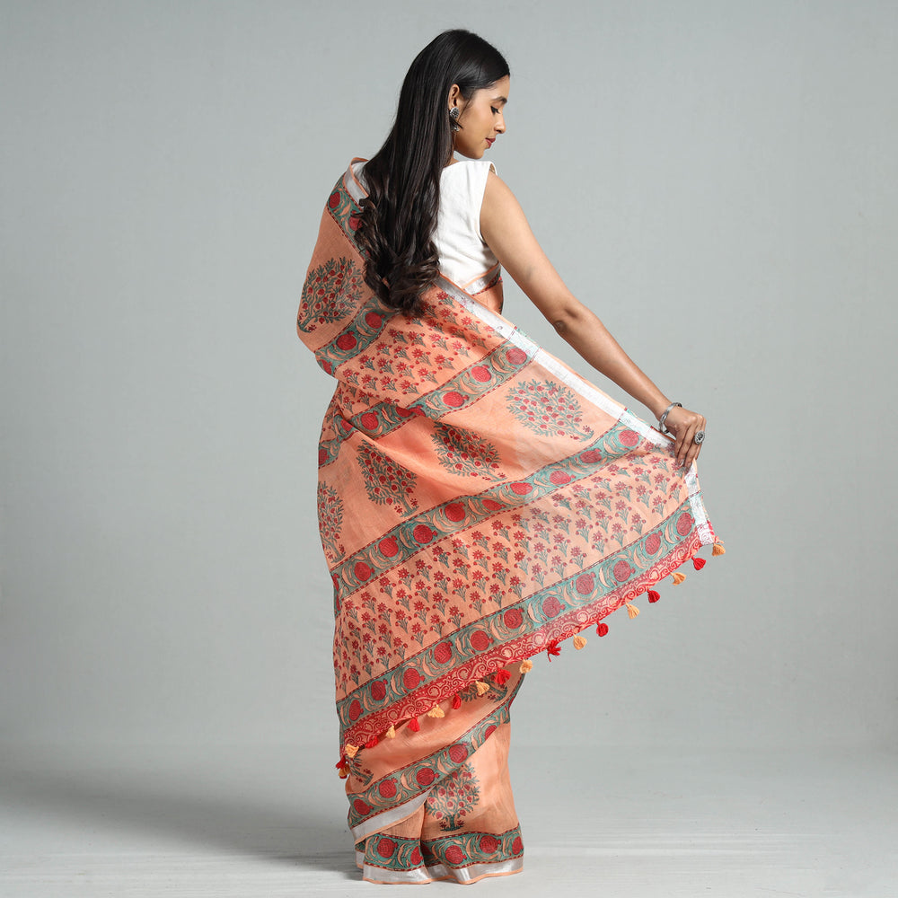 sanganeri print saree