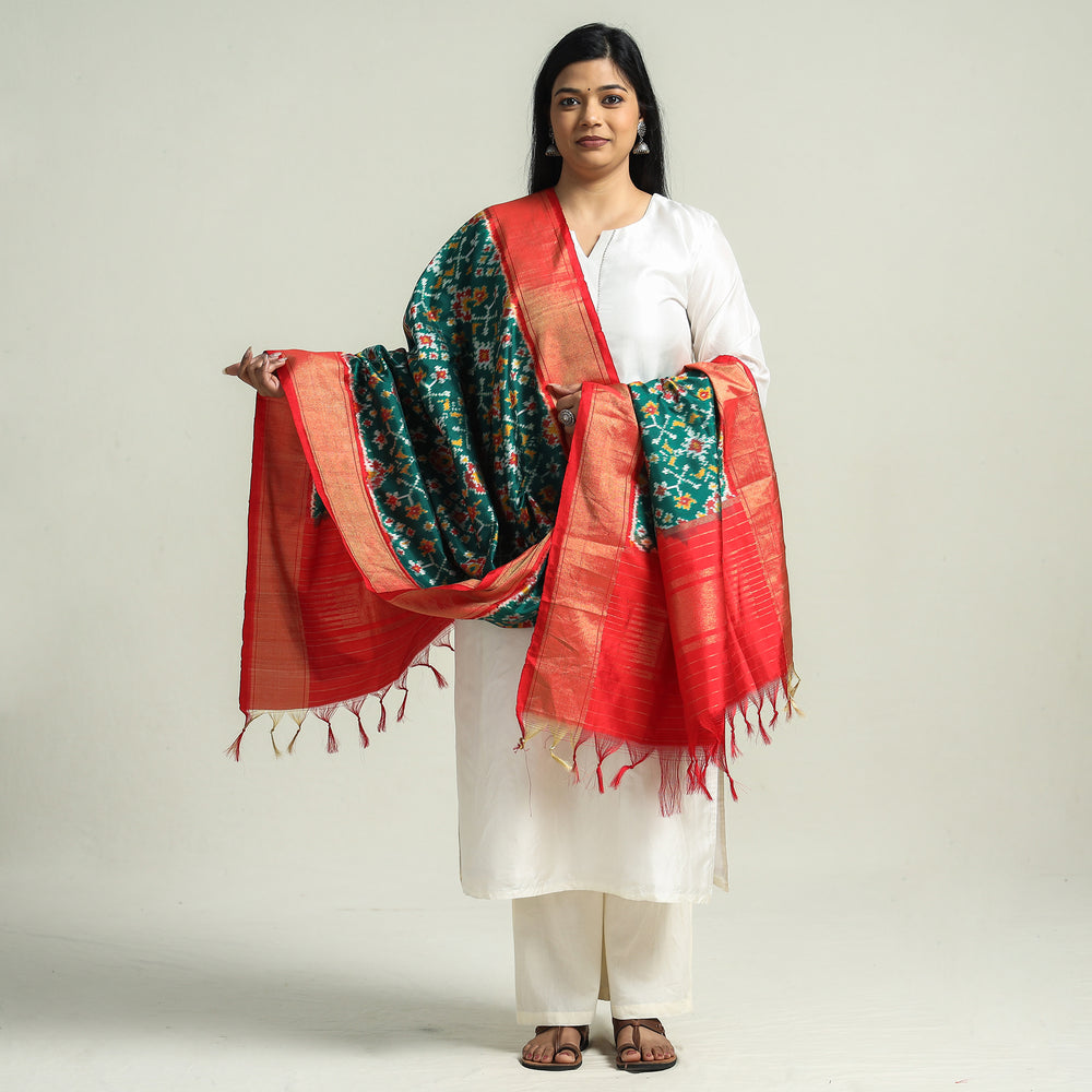 pochampally silk dupatta